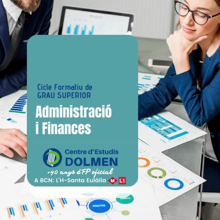 cicle formatiu de grau superior d’Administració i Finances Dolmen
