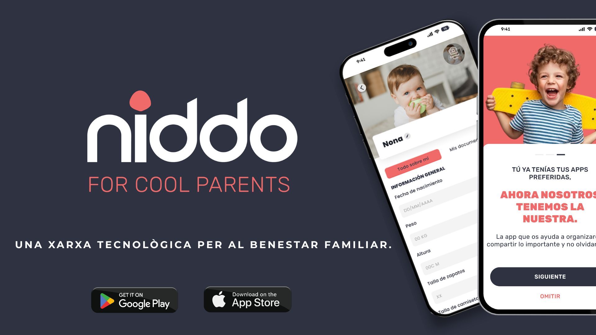 App organització familiar - Niddo